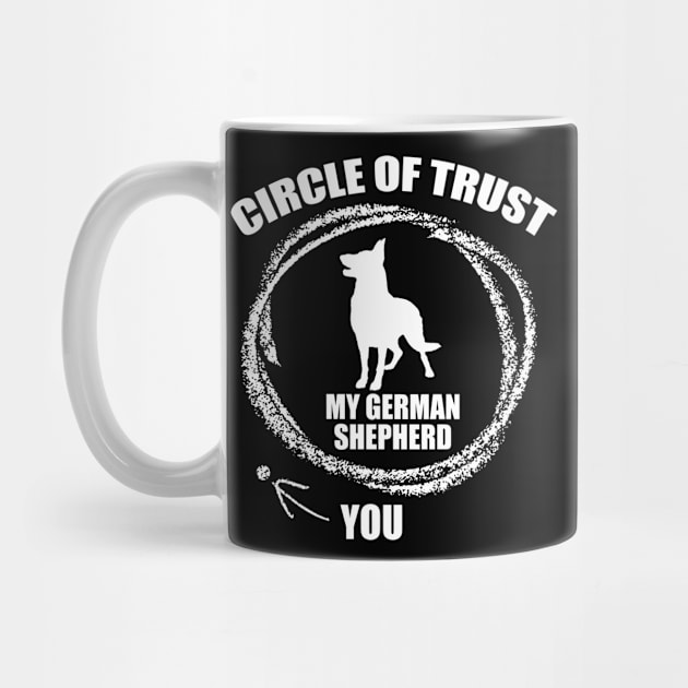 Circle Of Trust My German Shepherd by zackmuse1